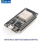 ESP32 Development Board Module, 8266 Wireless WiFi + Bluetooth, Dual-Core CPU, CH340 Chip, ESP32 Programming Socket