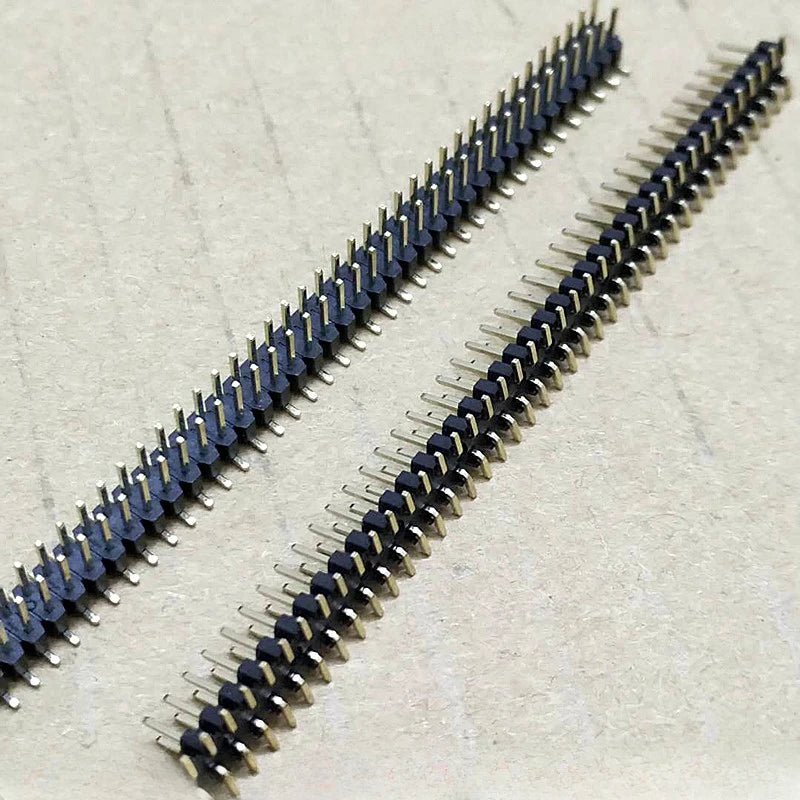 10pcs 2.0mm Pitch 2X40P SMD Double Row 1X40P Single Row Gold-plated Cuttable Breakable Pcb Male Pin Header Connector