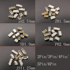 10Pcs ZH 1.5/PH 2.0/XH 2.54/SH 1.0/JST 1.25mm Male Pin Horizontal Vertical Socket Connector 2P/3P/4P/5P/6Pin For PCB Board JST