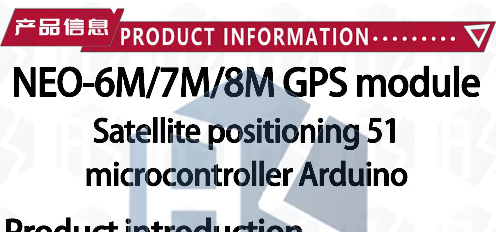 1PCS~8PCS GPS NEO-6M NEO-7M NEO-8M NEO-9m Satellite Positioning Module Development Board for Arduino STM32 C51 Microcontroller