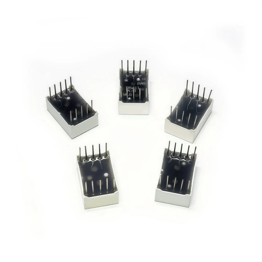 10PCS 0.56-inch 1-digit digital tube 12.6mmX19mm digital display screen "8" high 14.2mm 7-segment digital tube 5161series5611