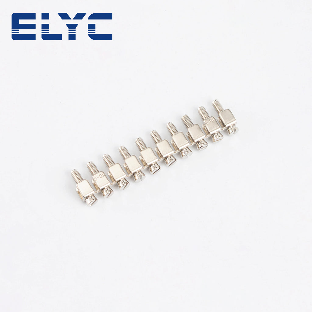 10Pc FBI10-8 Wiring Jumpers 10 Seats UK6N UK 6N Connector FBI 10-8 DIN Rail Terminal Block Accessories Termin Fixed Bridge