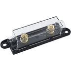 1Set ANL Automotive Fuse Holder Fusible Link With ANL Flat Type Bolt-on Blade Fuse 30A 40A 50A 60A 70A 80A 100A 120A 150A-500A