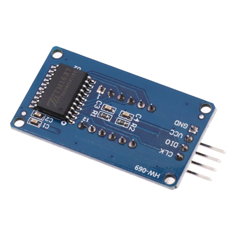 1/5/10PCS TM1637 LED Display Module 7 Segment 4 Bits 0.36 Inch Clock RED Anode Digital Tube Four Serial Driver Board Pack