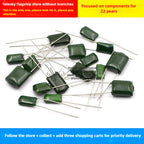 50PCS 100V 630V Polyester Film Capacitor 2.2NF 0.01UF 2.2NF 22nF 102PF 220NF 473PF 100nF 0.1uF 2A104J 103J 222 223J 472 473J