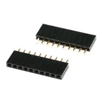 10PCS 2.54mm Pitch Single Row Female 2~40P PCB socket Board Pin Header Connector Strip Pinheader 2/3/4/6/10/20/40Pin For Arduino