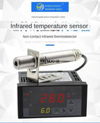 Industrial Non-contact Online Infrared Thermodetector Probe High Temperature Infrared Temperature Sensor Transmitter 4-20ma
