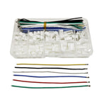 XH 2.54mm Connector Socket Kit with 22 AWG Pre-Crimped Silicone Cable Wire 2/3/4/5/6 Pin Housing Adapter Male Female JST-XH