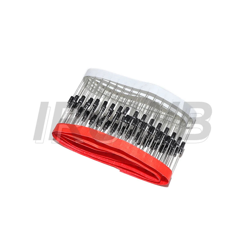 100pcs 1N4007 1A 1200V DIP DO-41 Schottky diode rectifier diode IN4007