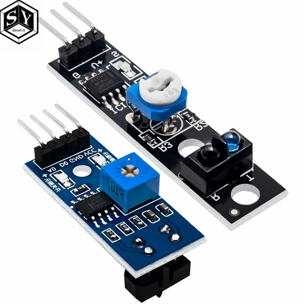 1 Channel TCRT5000 IR Photoelectric Switch Barrier Line Track Module Infrared Obstacle Avoidance Sensor For Arduino DIY