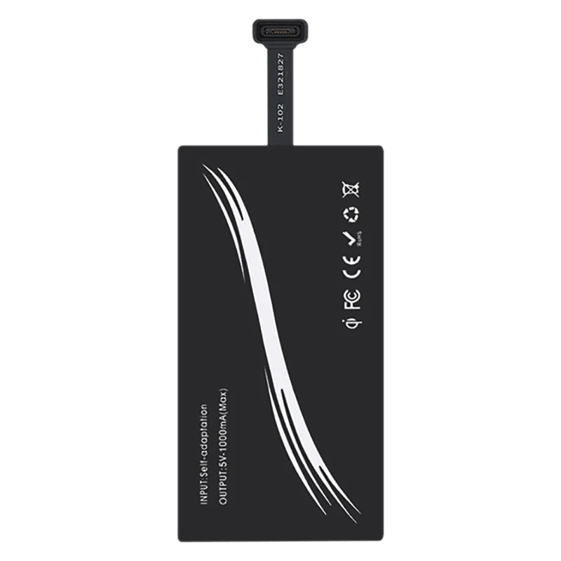Wireless Charger Type-C Universal Charging Receiver for Huawei P20 Pro P10 Plus Xiaomi Mi8 Mi6 for USB Type C DY