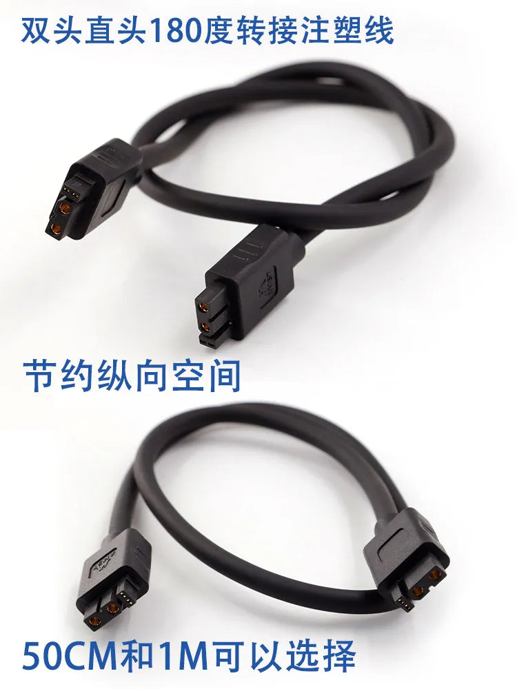 XT30 (2+2) Female Connector with Signal Pins, XT30F 4 Pin Plug with Silicone Wire for Robotics, FPV Drone, CAN Bus