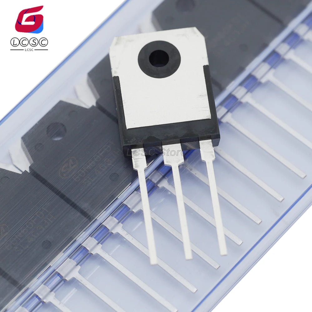 5Pcs/Lot SL 60N60FD1 IGBT 60A/600V Transistor SGT60N60FD1PN low conduction loss, fast switching speed, high input impedance