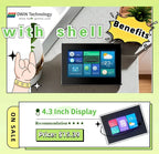 DWIN 4.3/7.0/10.1 DGUS2 Commercial Grade  HMI LCD Display Resistive Touch Screen With Shell Connect With PLC/Arduino/STM32