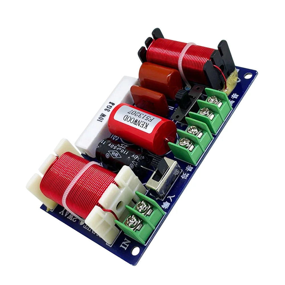 1-5pcs 2-Way 250W Speaker Crossover 2500-3000Hz Treble Medium Bass Filter Frequency Divider HiFi Stereo Audio Crossover Filter