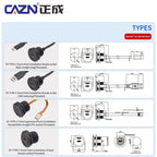 Type-C Bayonet FPC Female Male Back Mounted Socket Version 3.1 Receptacle 10Gbit/s Connector