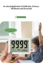 Digital Countdown Days Timer 9999-Day Count Down Clock Multi-Function Electronic Countdown Timer for Vacation Retirement Wedding
