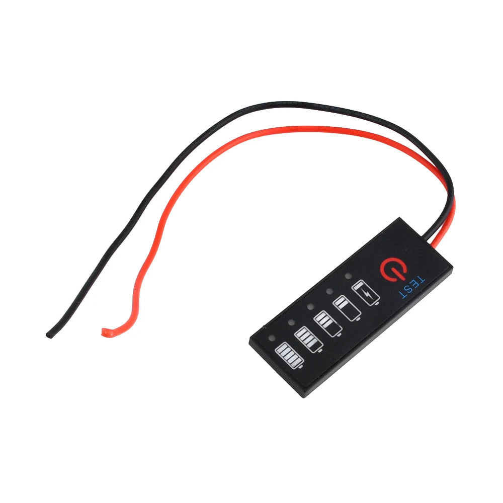 1-7S 2-8S 3-14S Battery Level Indicator 18650 Lithium Universal Battery Capacity Charge Tester LED Indicator Light Display Board