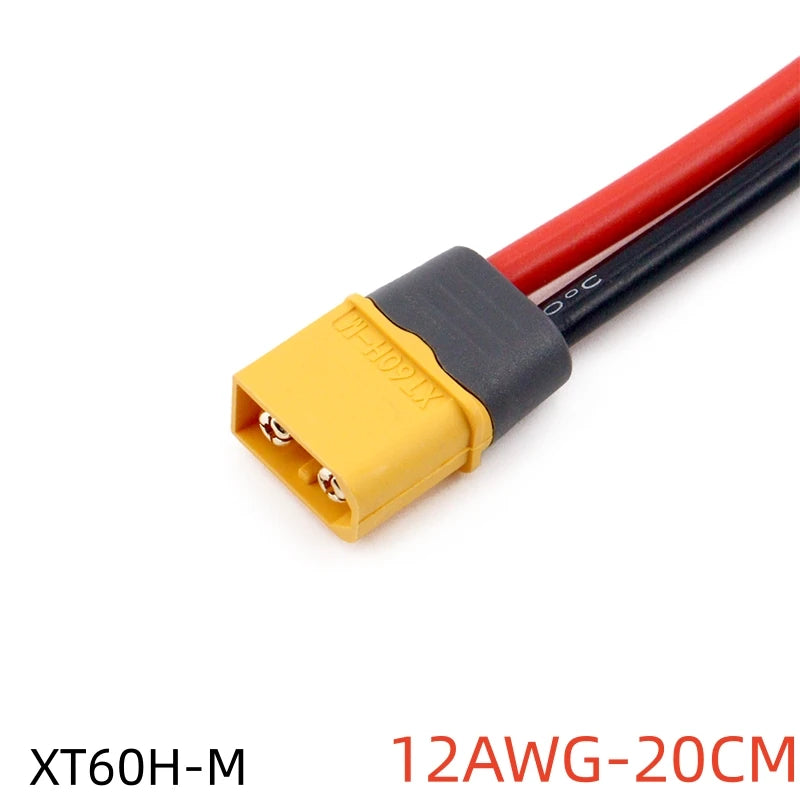 Quick Charge XT60E-F Model Airplane Battery Gold-plated 30A High Current Female Plug Mountable XT60 Connector