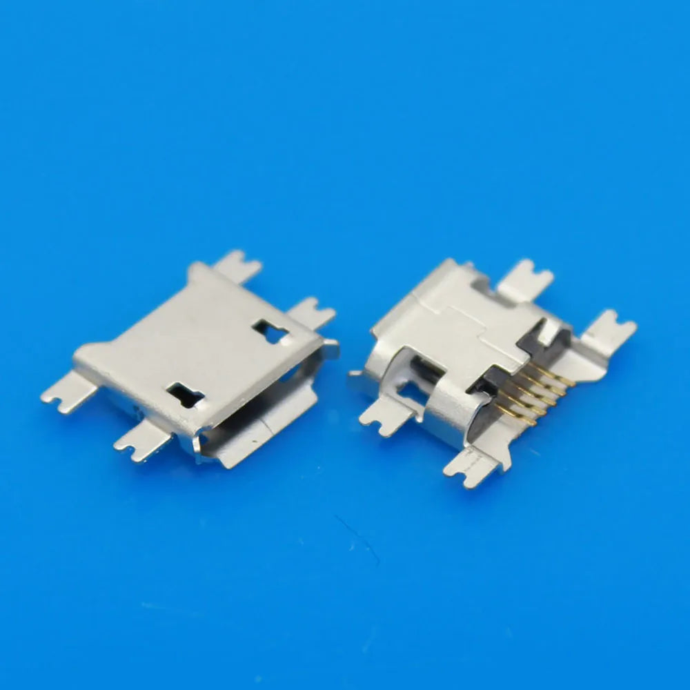 100models Micro USB Connector Mini Jack Socket Power Charging Port Replacement 5 Pin 5pin Tail For Samsung Huawei Lenovo ZTE HTC