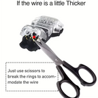 5/10/15/20pcs Low Voltage Universal Compact Wire T Tap Connectors Toolless Wire Connectors Quick Splice Wire Wiring Connecto
