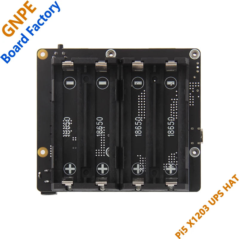 Raspberry Pi 5 X1202 UPS Board Uninterruptible Power Supply For 18650-Li-Battery