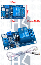 BS XH - M131 DC 5V/12V Photoresistor Relay Module - 10A Light Control with Automatic Brightness Detection