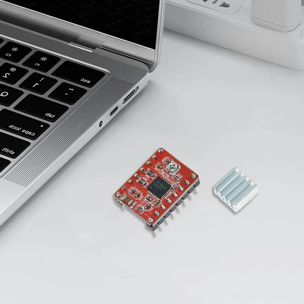 A4988 DRV8825 Stepper Motor Drive Module with Heat Sink Motor Driver Control Extension Shield Module for Ramps 1.4 StepStick