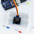 0.91inch 0.96 inch oled IIC Serial White OLED Display Module 128X64 I2C SSD1306 12864 LCD Screen Board For Arduino