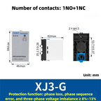 CHINT XJ3-G XJ3-D AC380V motor water pump phase failure and phase sequence protection Relay