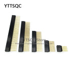 2 Piece 2.54mm 2x4P/5P/6P/8P/10P/20P/32P/40 Pin Straight Female Header Stacking Connector Double Row PC104 For Raspberry Mode