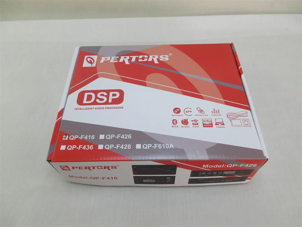 Intelligent Audio Processor with 4-in and 6-out DSP RCA Output for Automobile Modified Audio Amplifier.