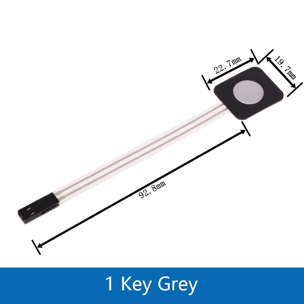 1 2 3 4 5 6 7 8 Key Button Membrane Switch Matrix Array Keyboard Keypad Control Panel Pad DIY Kit For Arduino Smart Car