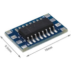 10PCS Mini RS232 MAX3232 to TTL Level Converter Serial Module Board Adapter 3~5V MAX3232 Breakout Board Computer Serial Adapters