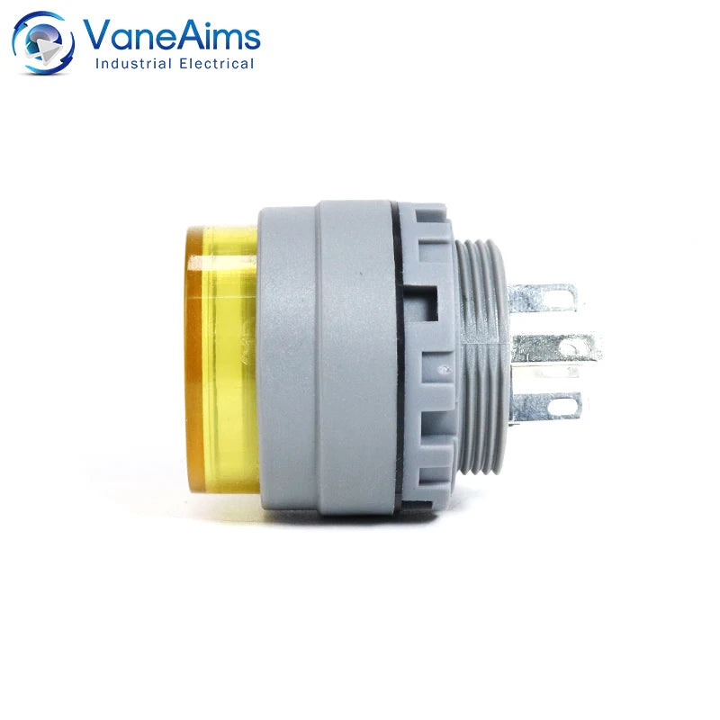 22mm Ultra Short Push Button Momentary Self Reset Latching Locked Waterproof LED Light Push Button Switch On Off 5v 12v 24v