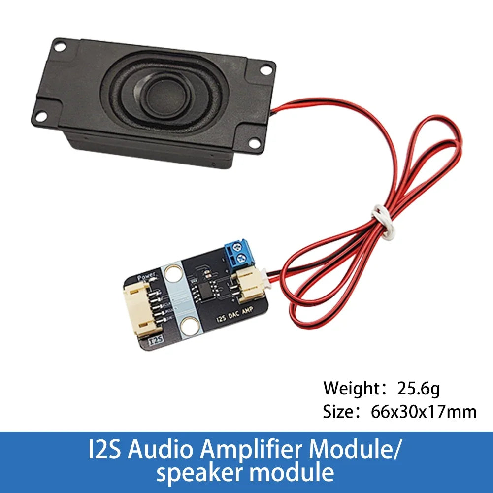 I2S Speaker Module Built-in Amplifier Plug & Play Compatible with ESP32 Raspberry Pi MAX98357A NS4168