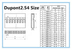 SH1.0/JST1.25/ZH1.5/PH2.0/XH2.54 to Dupont 2.54 Connecter Female Dupont Line 20cm Electronic Extension Wire Conversion Cable