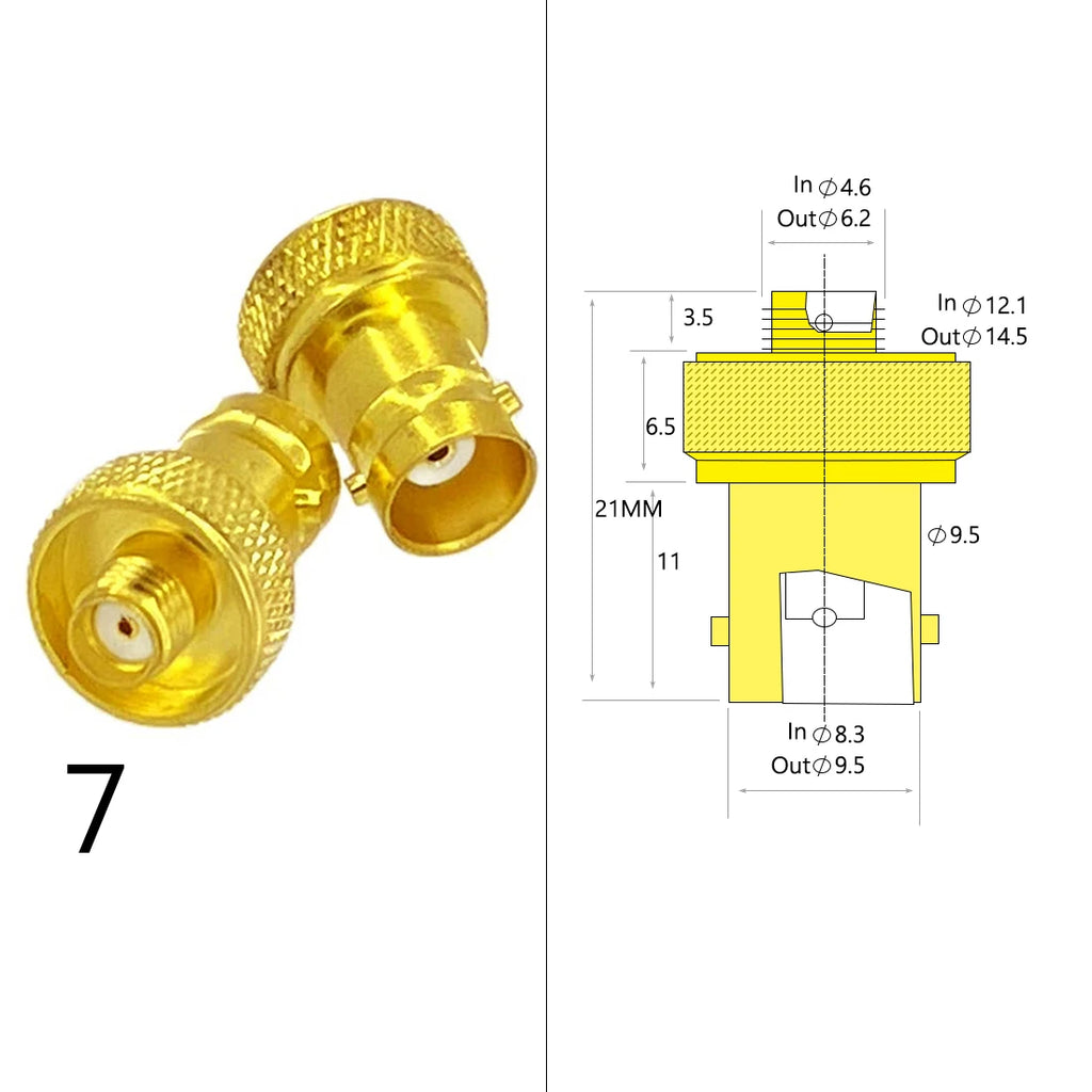 1pc Wifi Antenna Adapter SMA Male Female To BNC  N Male Female  Plug Jack RF Coax Convertor Straight NEW Wholesale Price