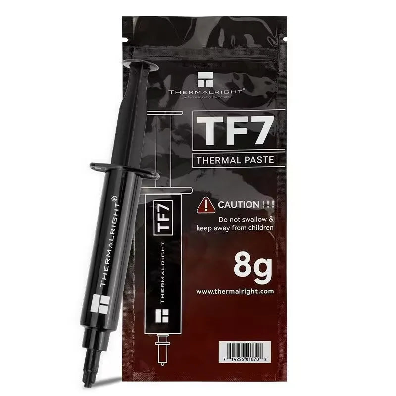 Thermalright TF7 2g Thermal Paste 12.8 W/mK CPU Heat Sink Paste for CPU &  CPU Air Cooler
