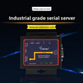 Industrial Modbus Serial RS232 RS485 RS422 to Ethernet Converter Device Server TCP/RTU/UDP RJ45 to RS232+RS485