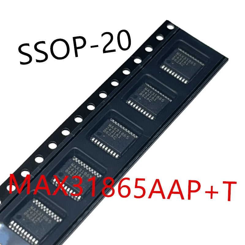 5piece  MAX31855KASA+T  M31855K 、MAX31856MUD+T 、MAX31865AAP+T 、MAX31865ATP+T  M31865  Temperature sensor chip  MAX31856、MAX31865
