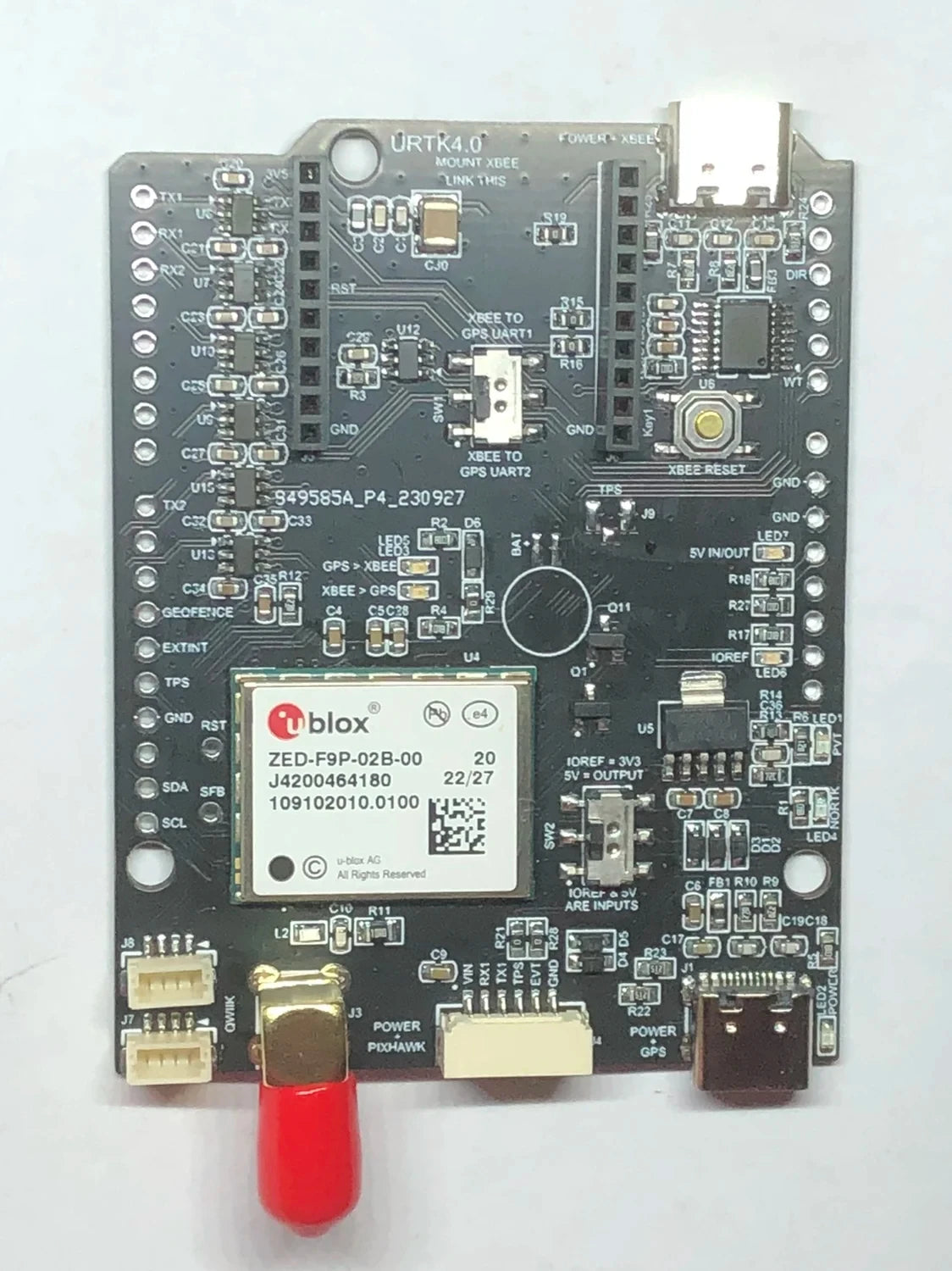 ZED-F9P-01B/02B/04B High Precision GNSS RTK Module Centimeter-level positioning simpleRTK/simpleRTK2B Pro Development Board