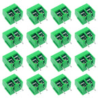 10/50PCS PCB Terminal Block Connector Pitch 5.0mm KF301 Straight Pin 2P 3P Screw PCB Terminal Blocks Connector Assortment Kit