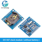 DS3231 AT24C32 IIC Module DS1302 Precision Clock Module DS1307 Memory module mini module Real Time 3.3V/5V For Raspberry Pi