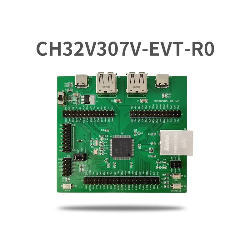CH32V307 Development Board, Onboard WCH-LinK Debugger/SD Card Holder, CH32V307V-EVT-R0/R1/R2 Evaluation Board New and Original