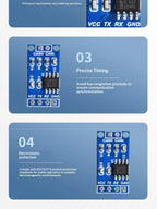 5-10pcs CAN Bus Transceiver Board TJA1050 High Speed Communication Unit For Arduino STM32 Microcontroller