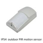 IP54 Waterproof Outdoor Wire Infrared Detector PIR Motion Sensor Pet Immunity 402 NC/NO Relay Signal Output Optional