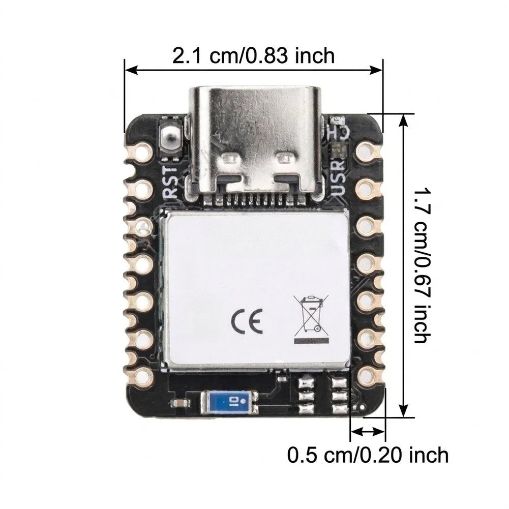 nRF52840 Plus For BLE 5.0 Development Board with Integrated PDM Microphone 6-Axis IMU and Low 5uA Power Consumption