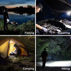 1-3PacK Multifunction Keychain Lighting 7 Modes COB Flashlight Portable Rechargeable Emergency Camping Outdoor Hiking Work Lamps