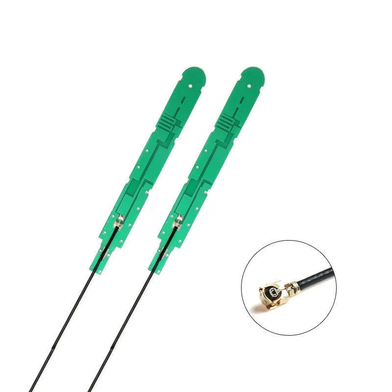 5PCS/1PC 8DBI GSM 3G 4G Built-in Antenna IPX Interface Internal PCB Board Plate Aerial With 12cm Cable 700-2700MHz Band Antenna